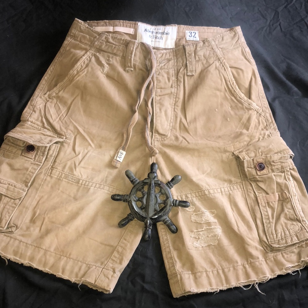 Abercrombie and Fitch Khaki Shorts
